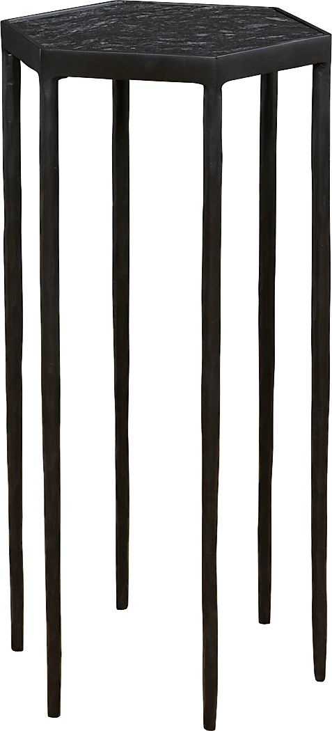 Birba Black Accent Table