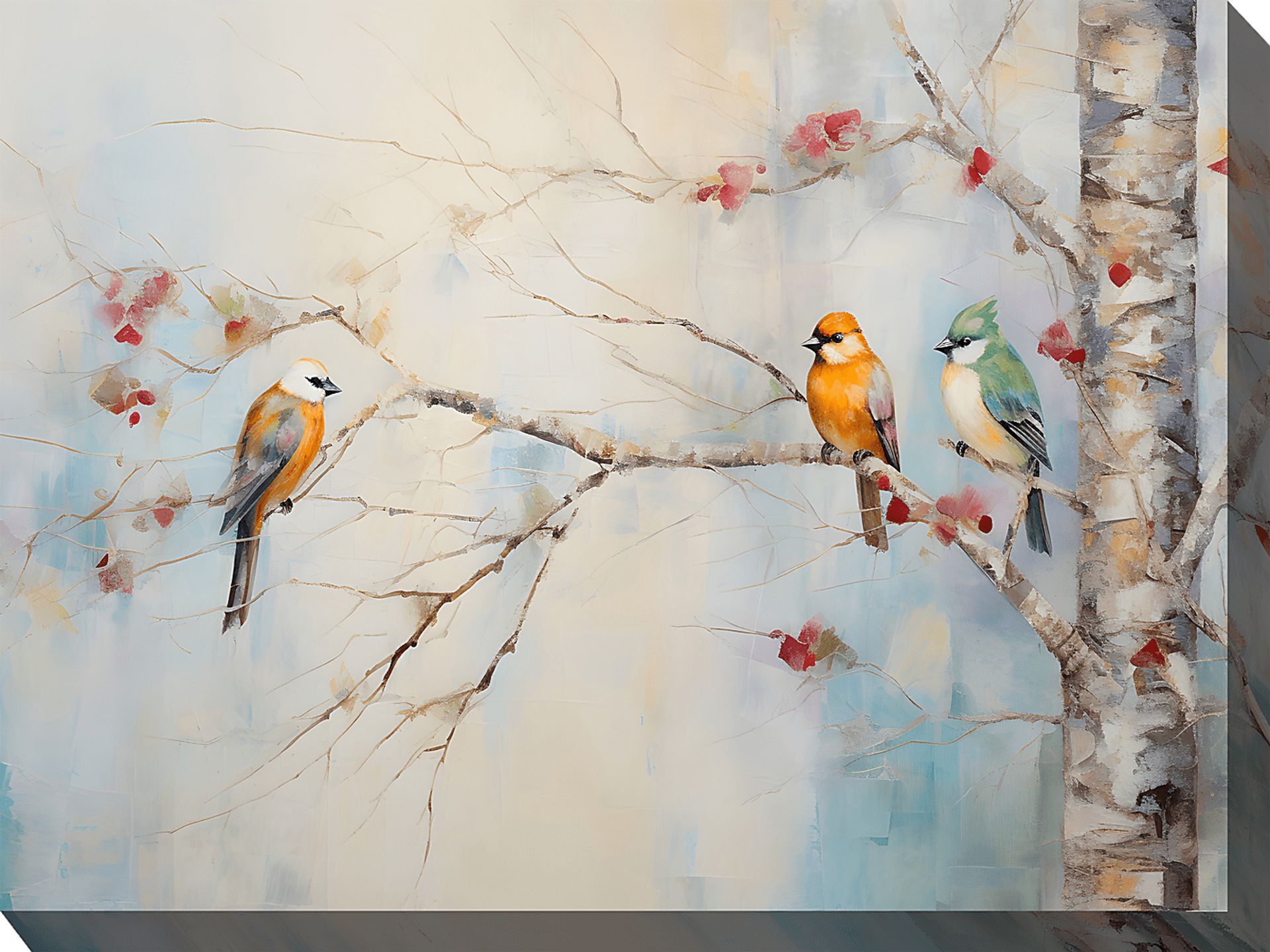 Birch Buddies Sky Indoor/Outdoor Wall Art - Image 1