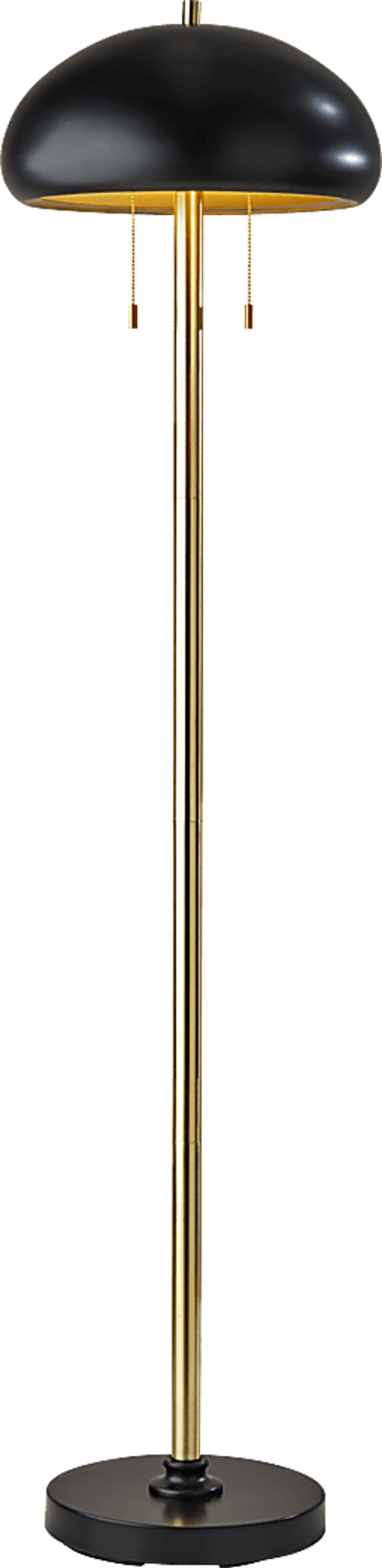 Birch Drive Black Floor Lamp - Image 1