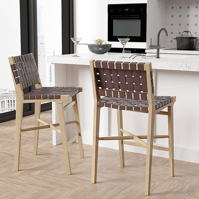 Birchcroff Natural Counter Chair - Thumbnail - Image 2