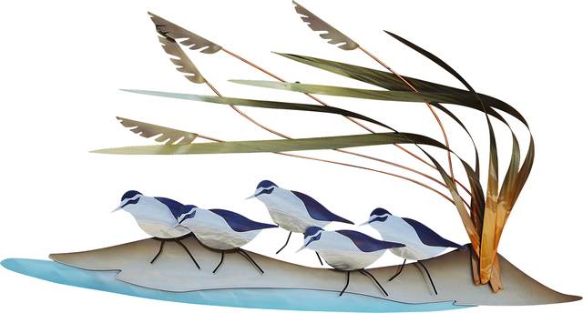 Bird Run Indoor/Outdoor Wall Art - Thumbnail - Image 1