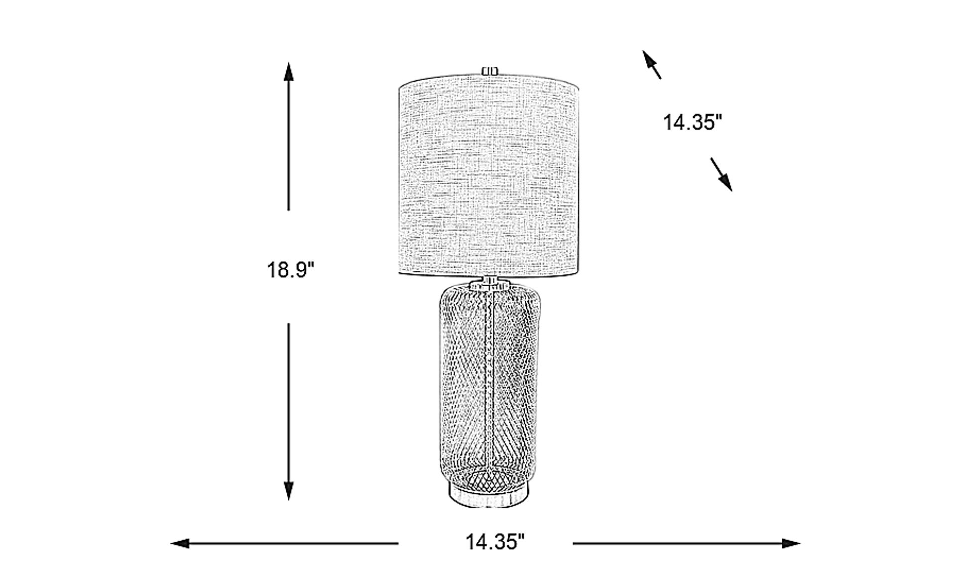 Dimension Image. Please refer to the Dimension Tab on this page for dimension details.