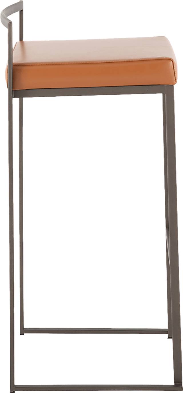 Birdlake I Camel Barstool, Set of 2 - Thumbnail - Image 3