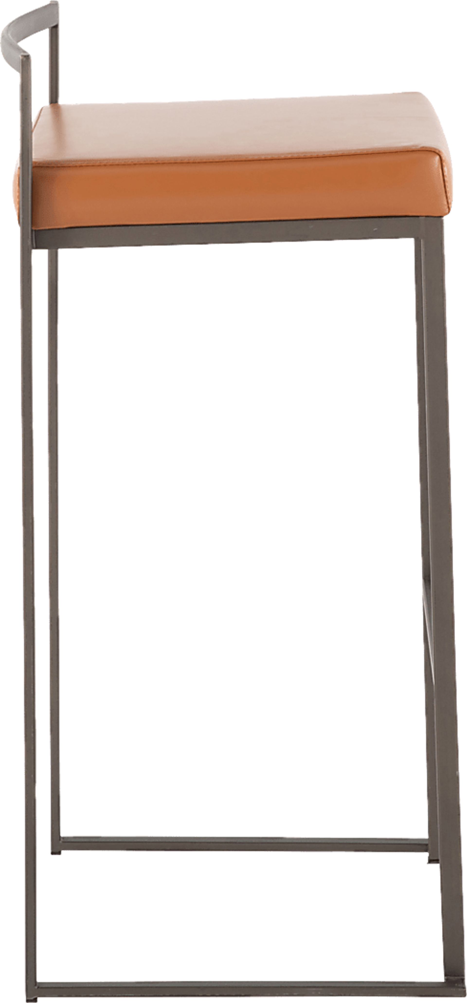 Birdlake I Camel Barstool, Set of 2 - Image 3