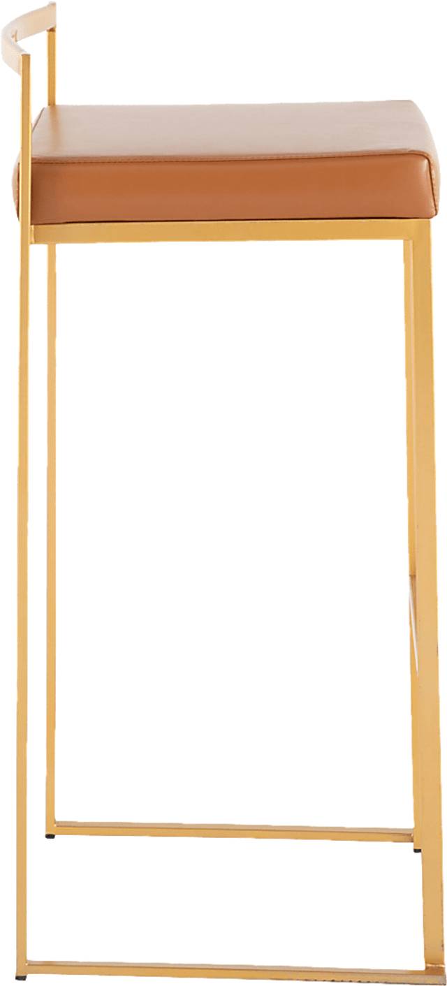 Birdlake II Camel Barstool, Set of 2 - Thumbnail - Image 3