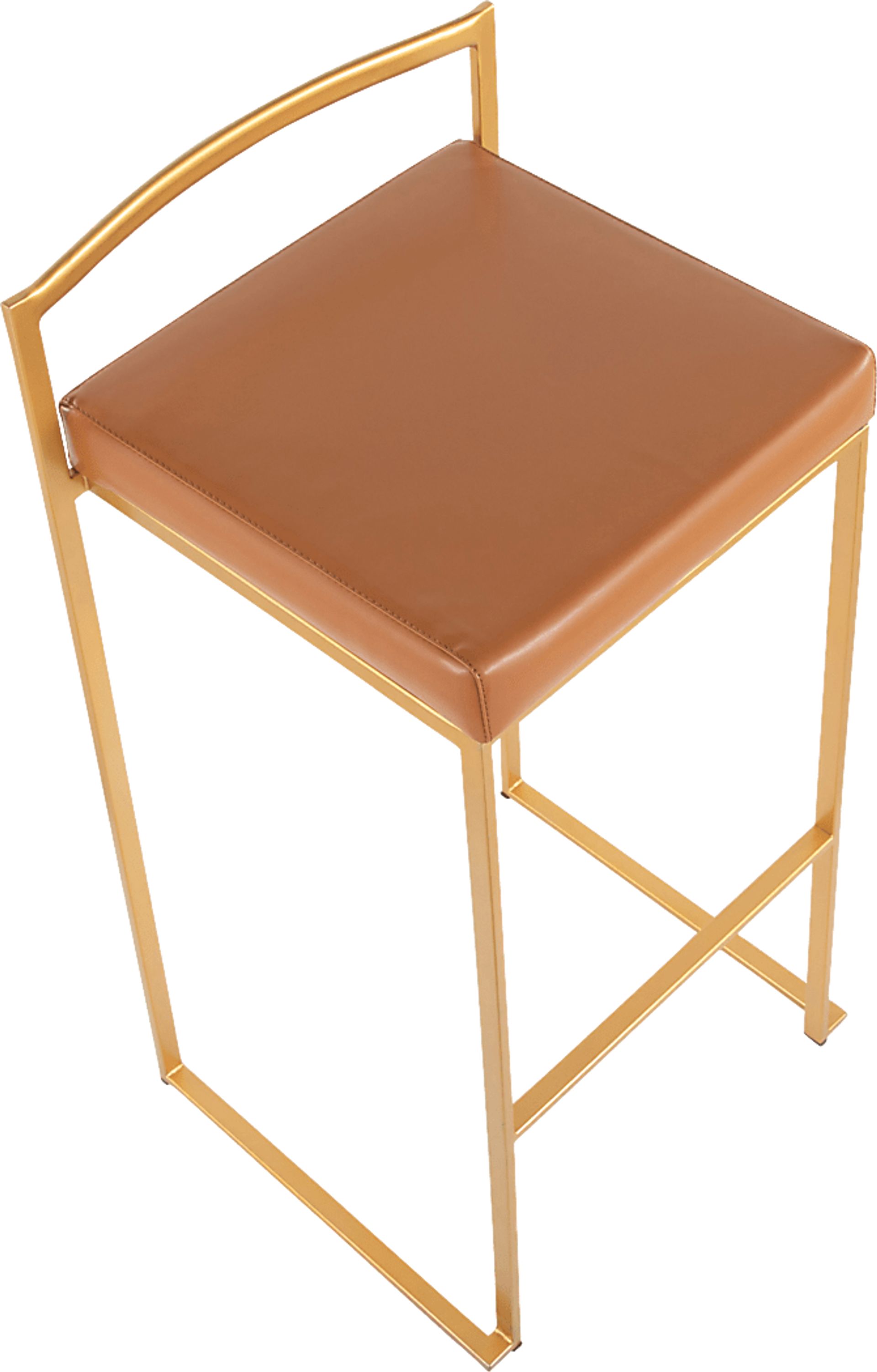 Birdlake II Camel Barstool, Set of 2 - Image 7