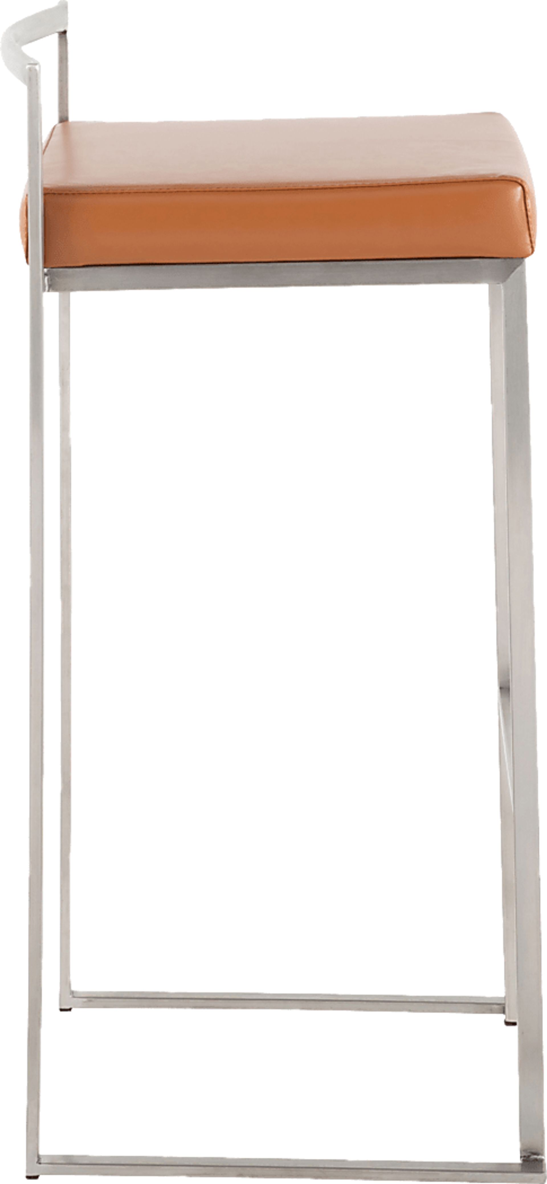 Birdlake IV Camel Barstool, Set of 2 - Image 3