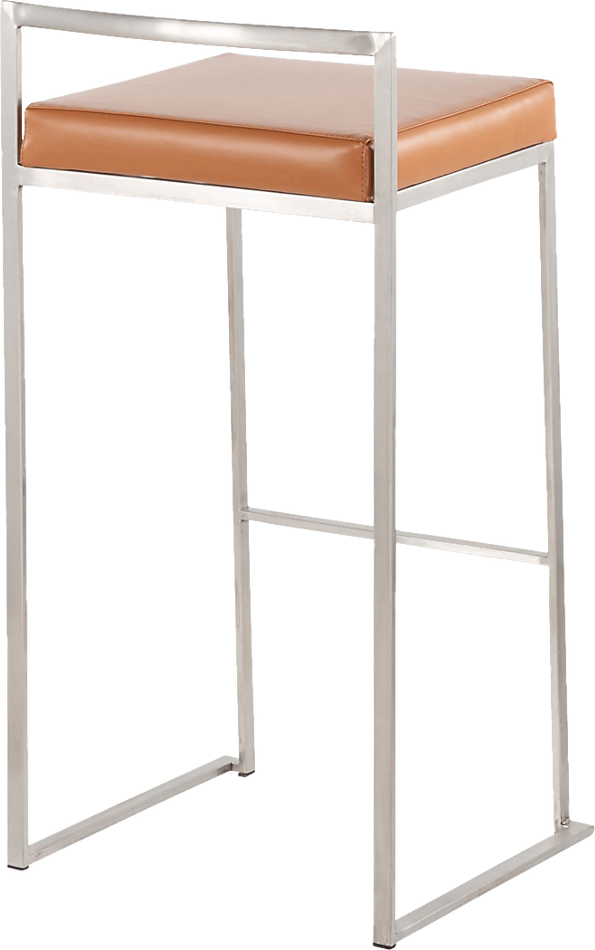 Birdlake IV Camel Barstool, Set of 2 - Image 4