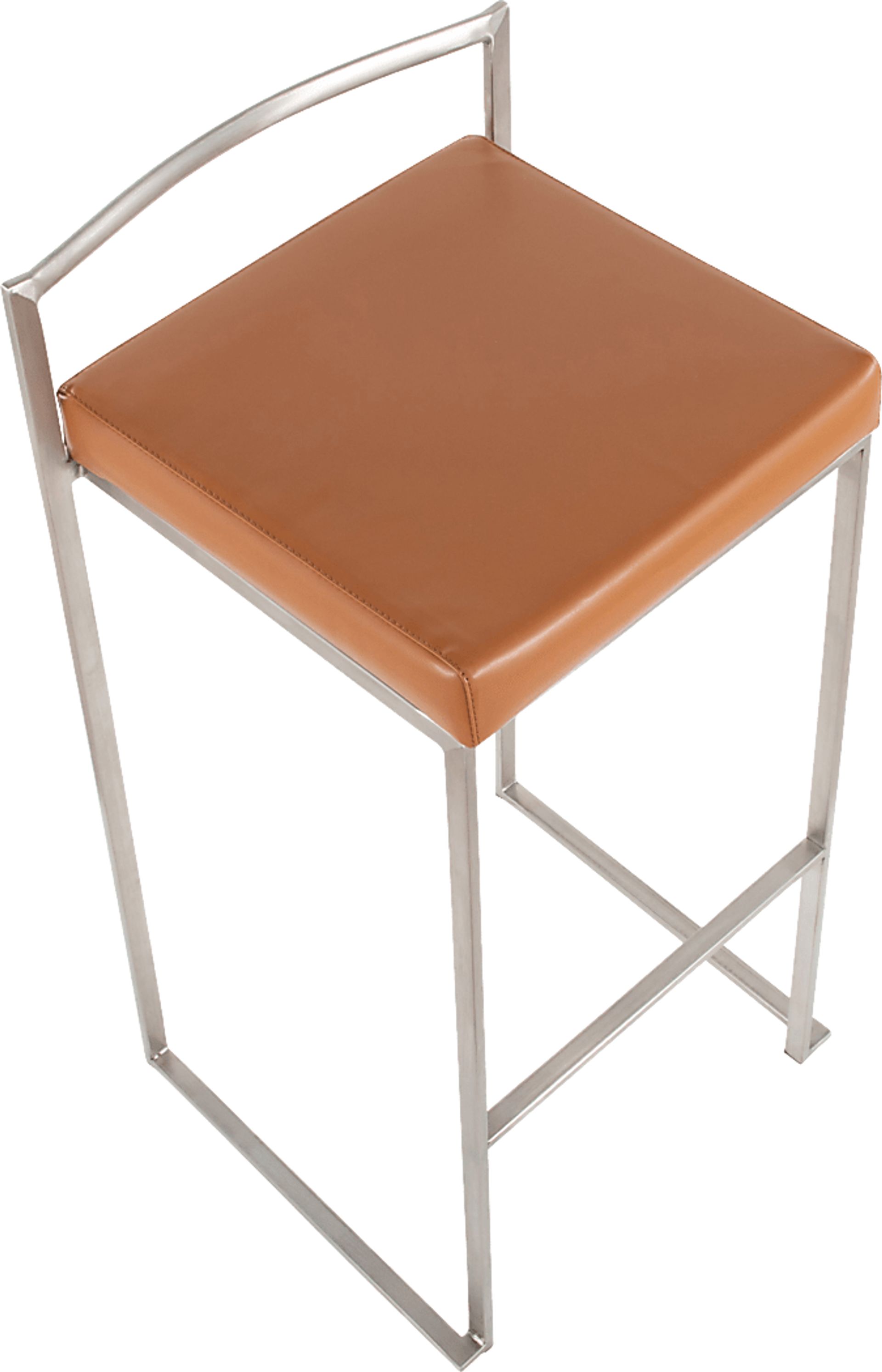 Birdlake IV Camel Barstool, Set of 2 - Image 7