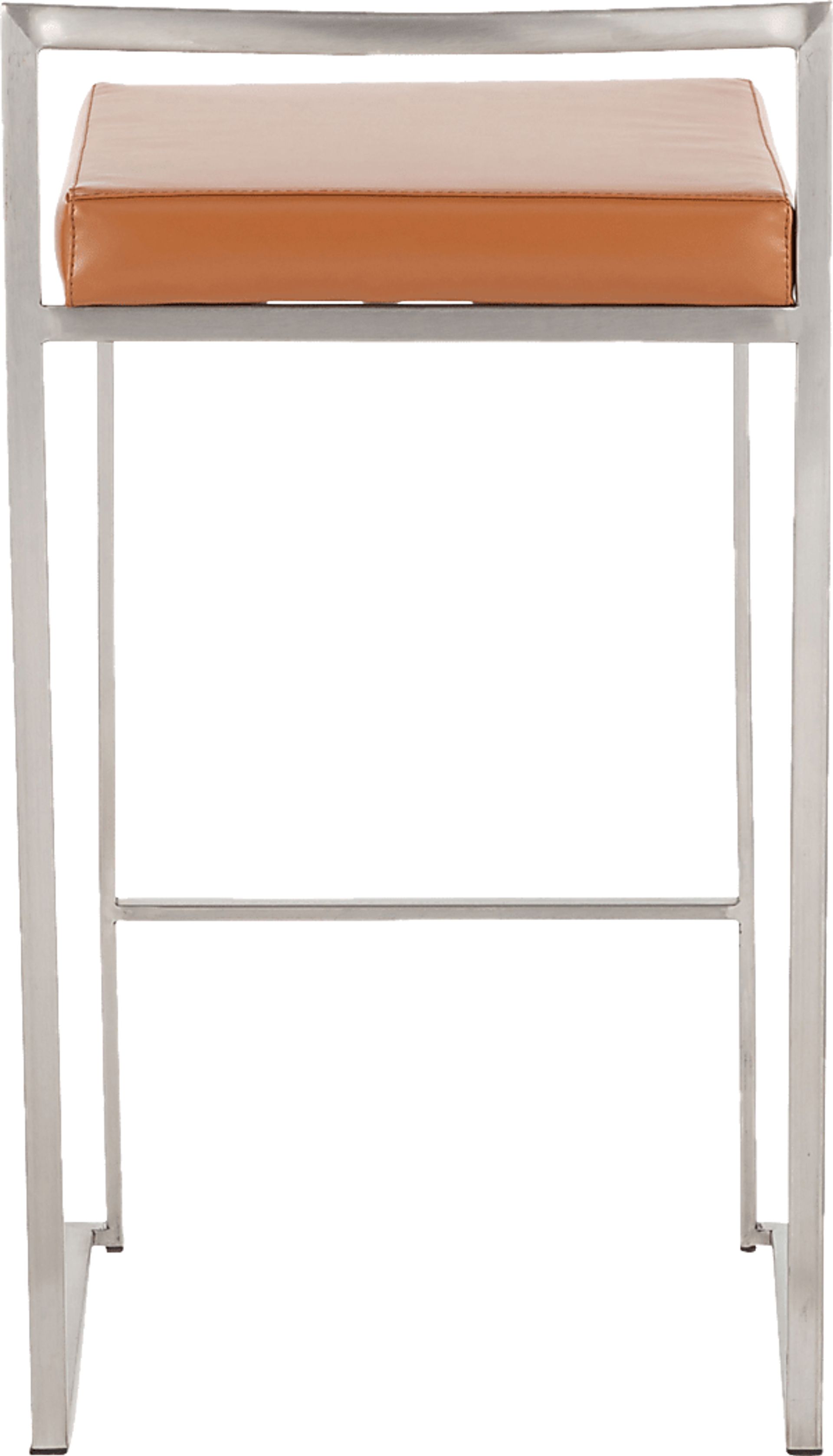 Birdlake IV Camel Counter Height Stool, Set of 2 - Image 5