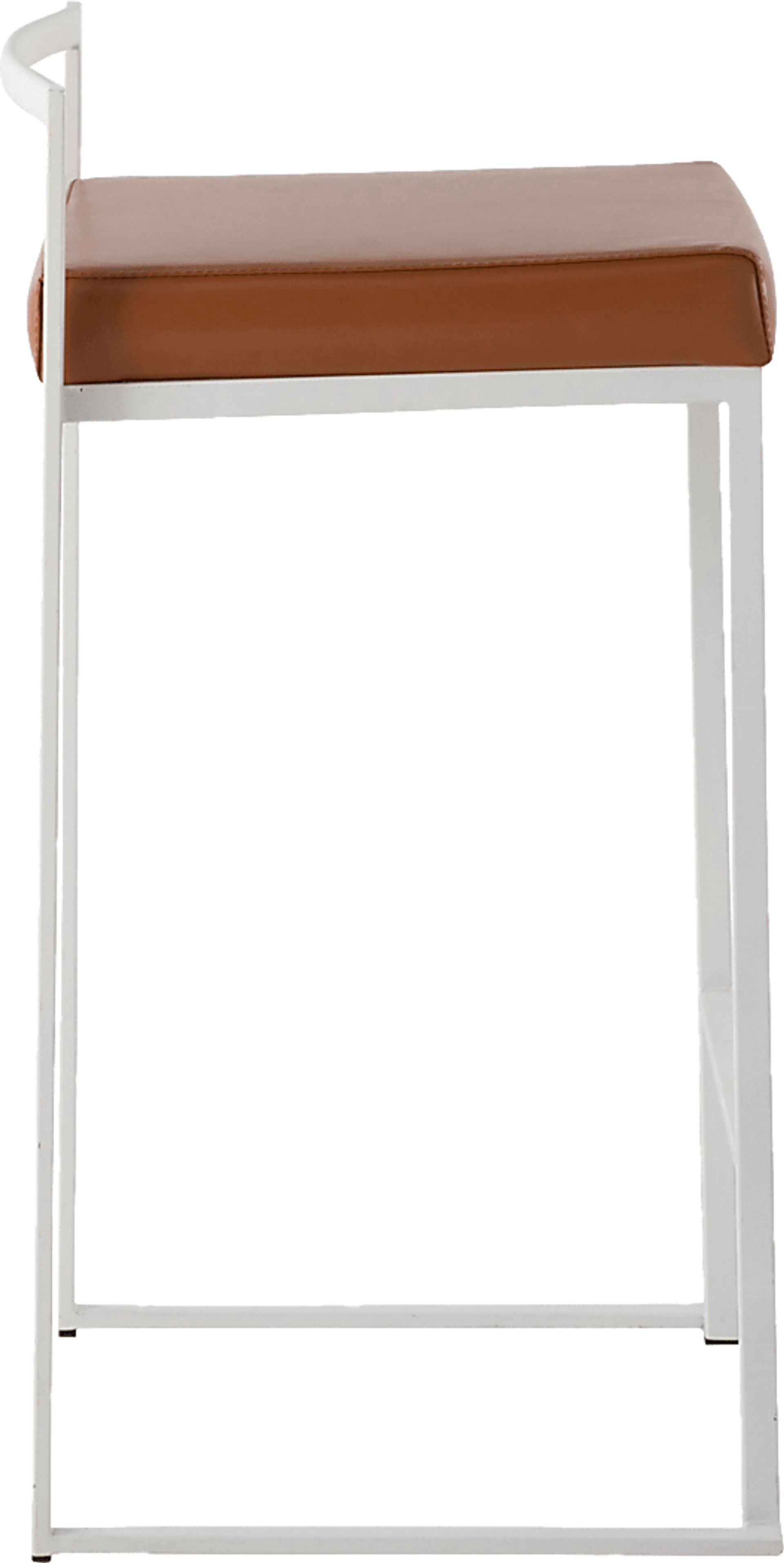 Birdlake V Camel Counter Height Stool, Set of 2 - Image 3