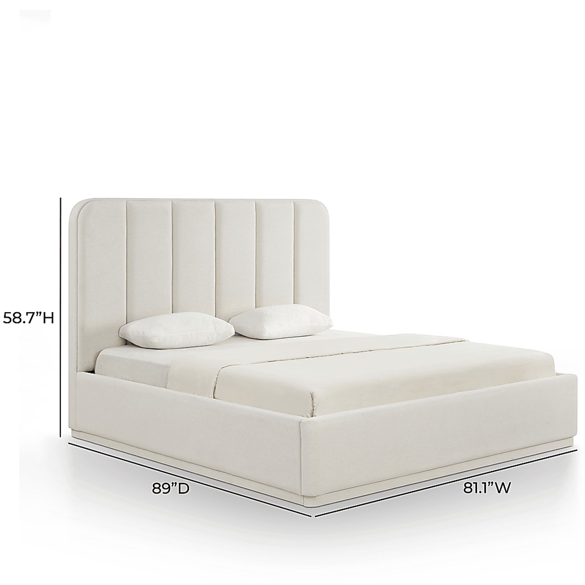 Birikti Beige King Bed - Image 8