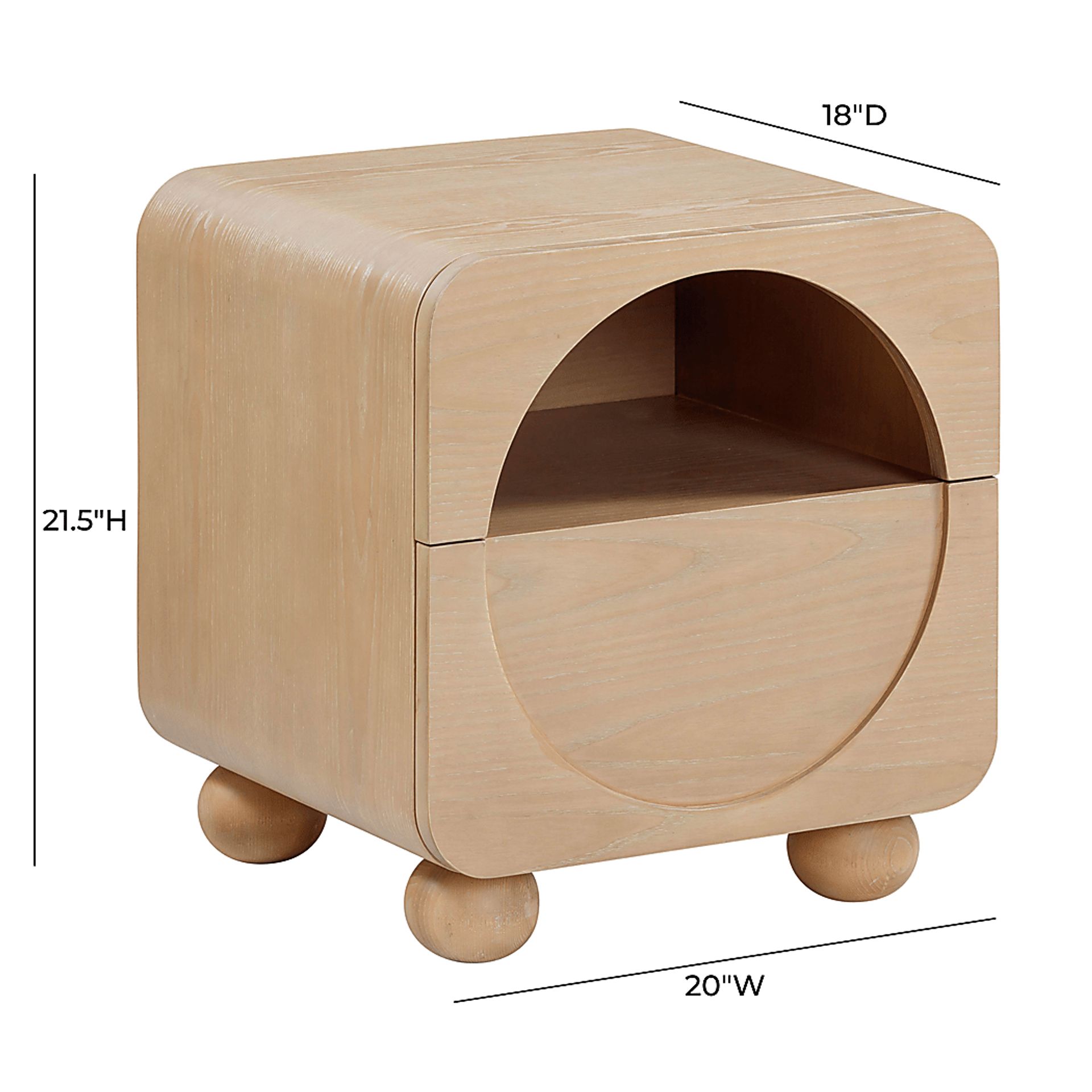 Birkmeier Brown Nightstand - Image 7