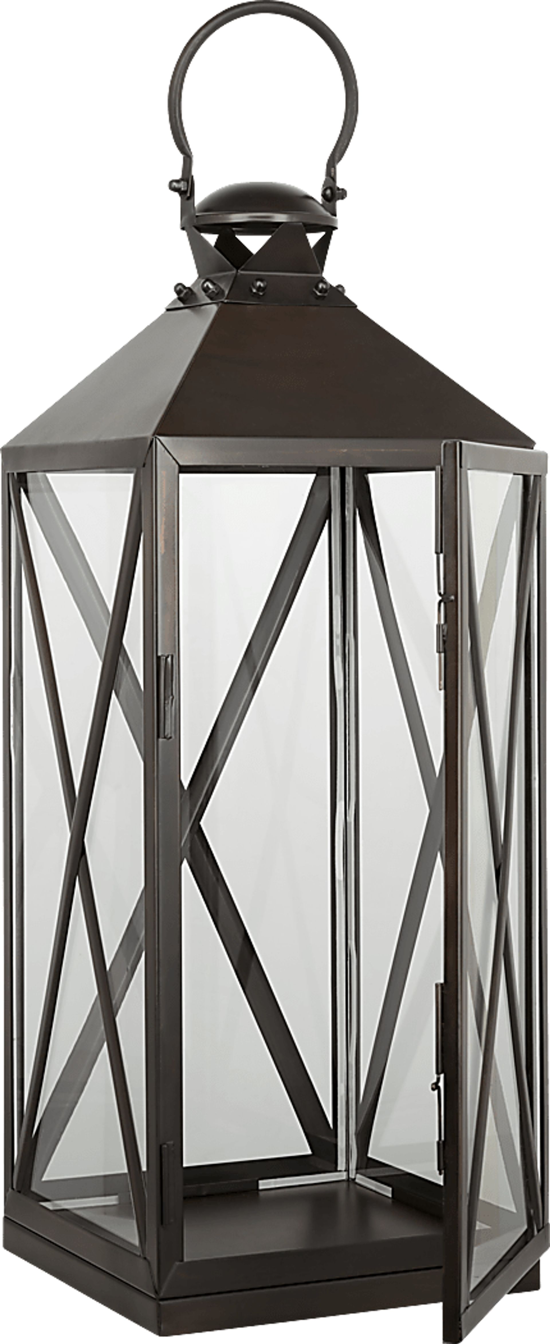 Birstall Bronze Large Indoor/Outdoor Lantern - Image 2