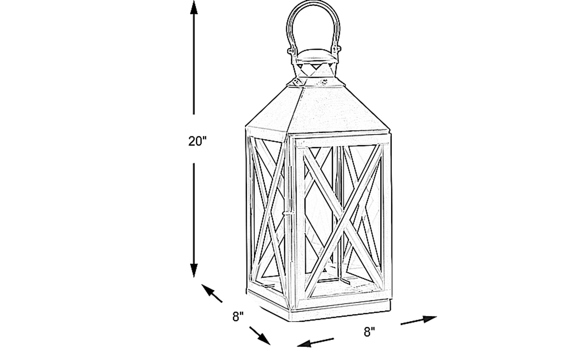Dimension Image. Please refer to the Dimension Tab on this page for dimension details.
