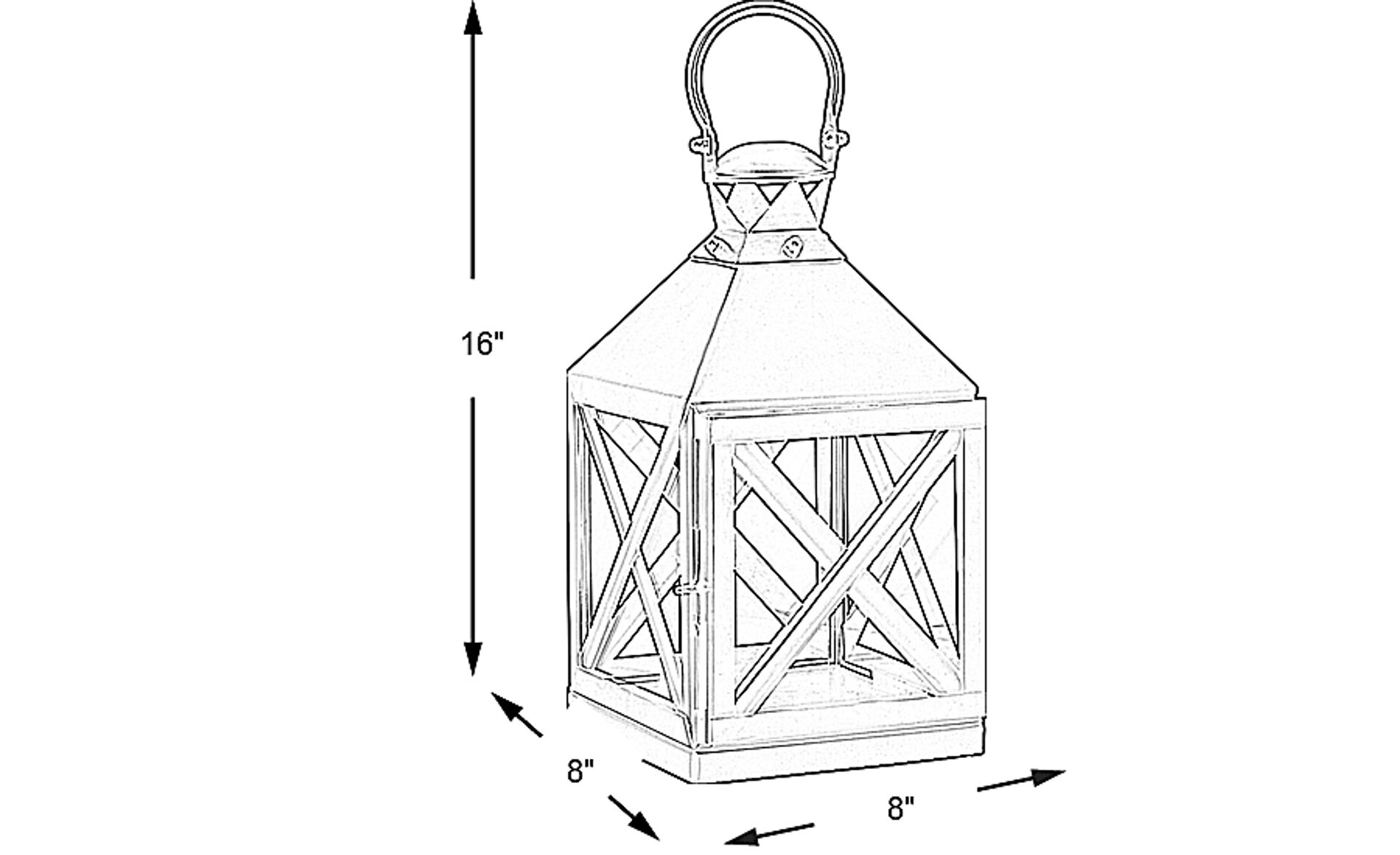 Dimension Image. Please refer to the Dimension Tab on this page for dimension details.