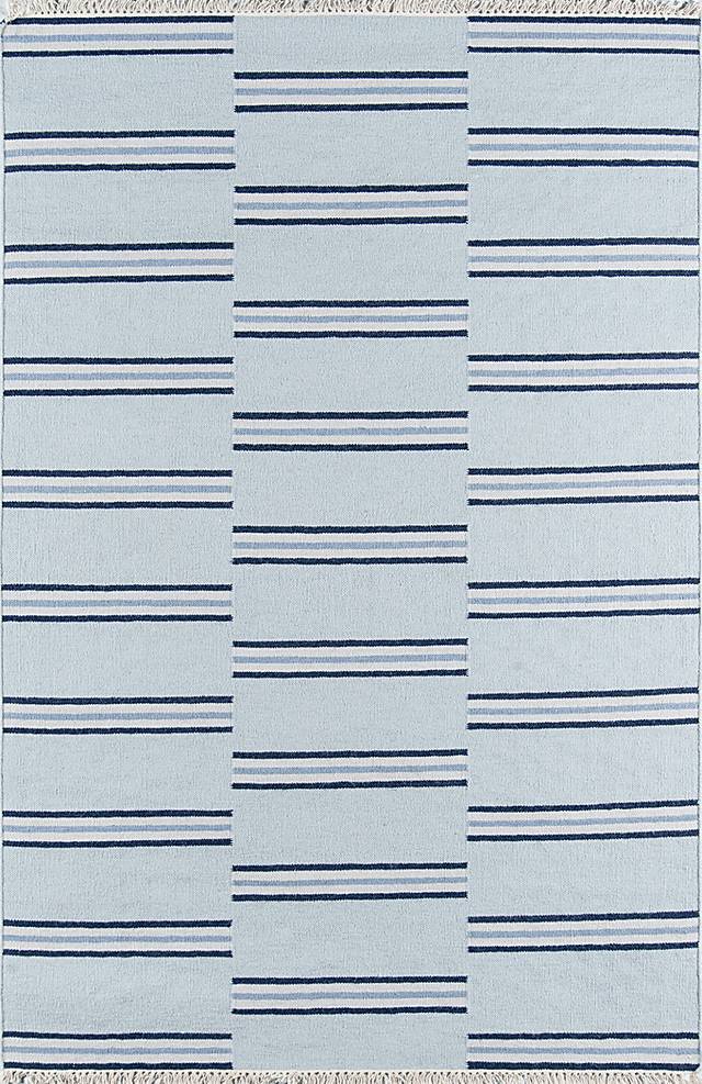 Birta Light Blue 7'6 x 9'6 Rug - Thumbnail - Image 1