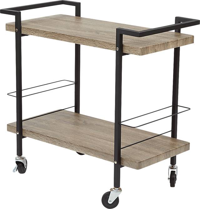 Birtley Gray Bar Cart - Thumbnail - Image 3