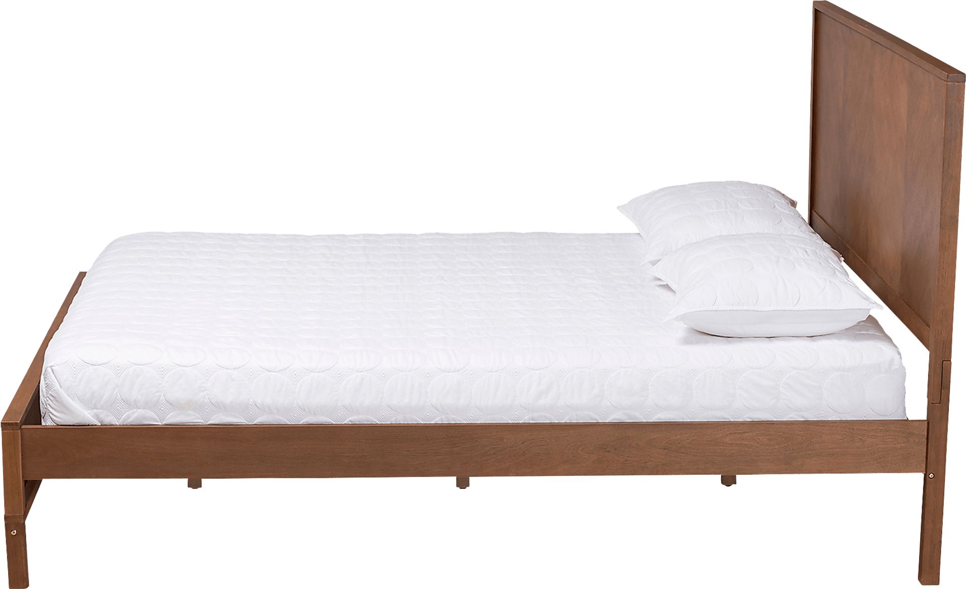 Biruta Brown Queen Platform Bed - Image 4