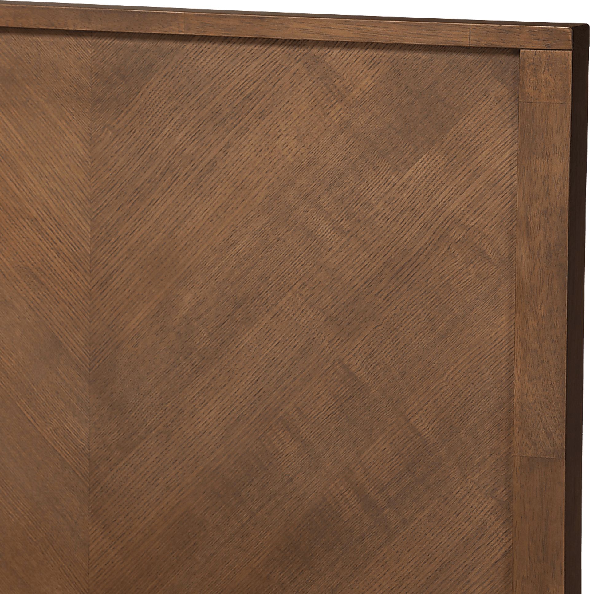 Biruta Brown Queen Platform Bed - Image 6
