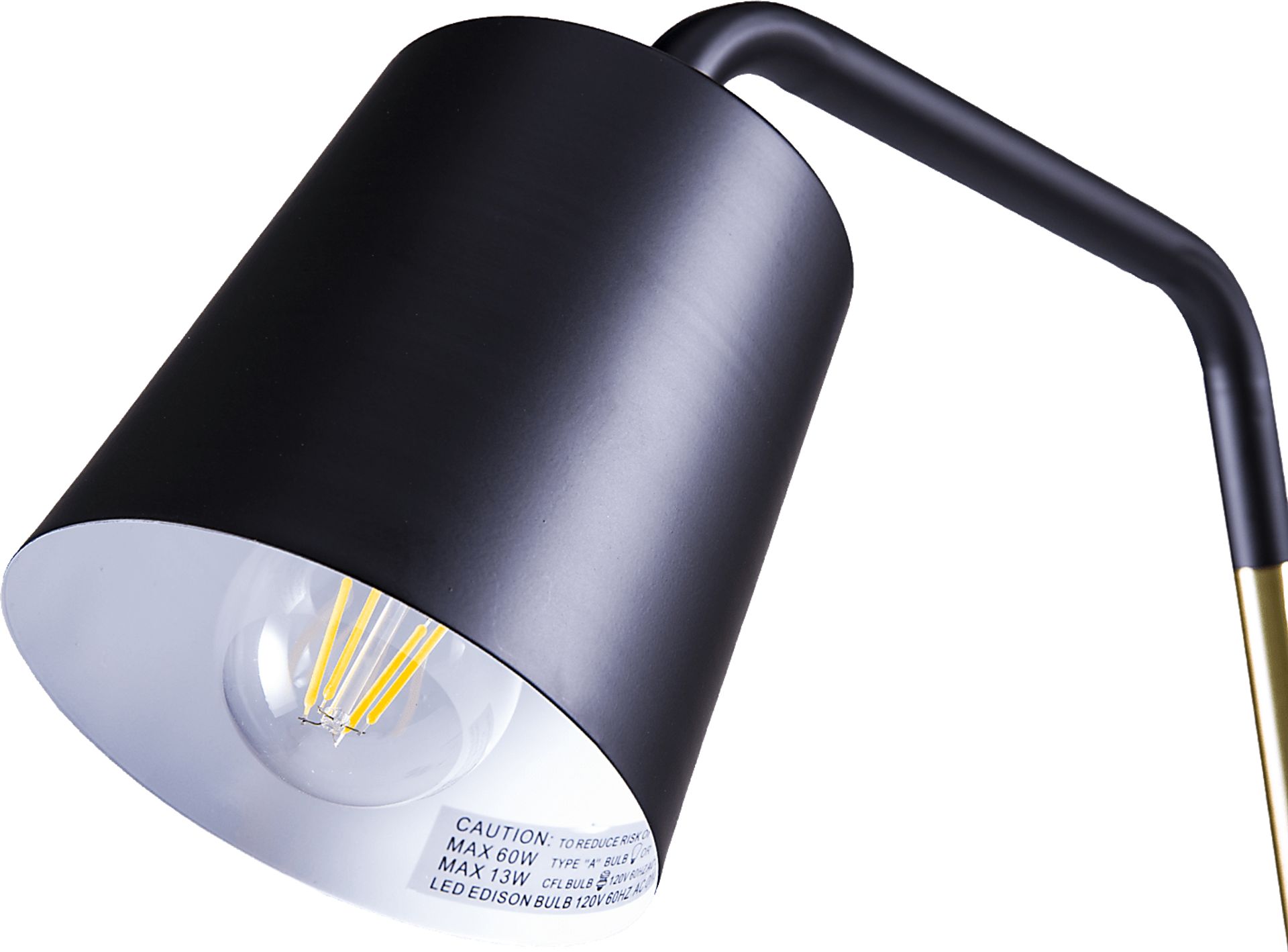 Birwood Black Floor Lamp - Image 5