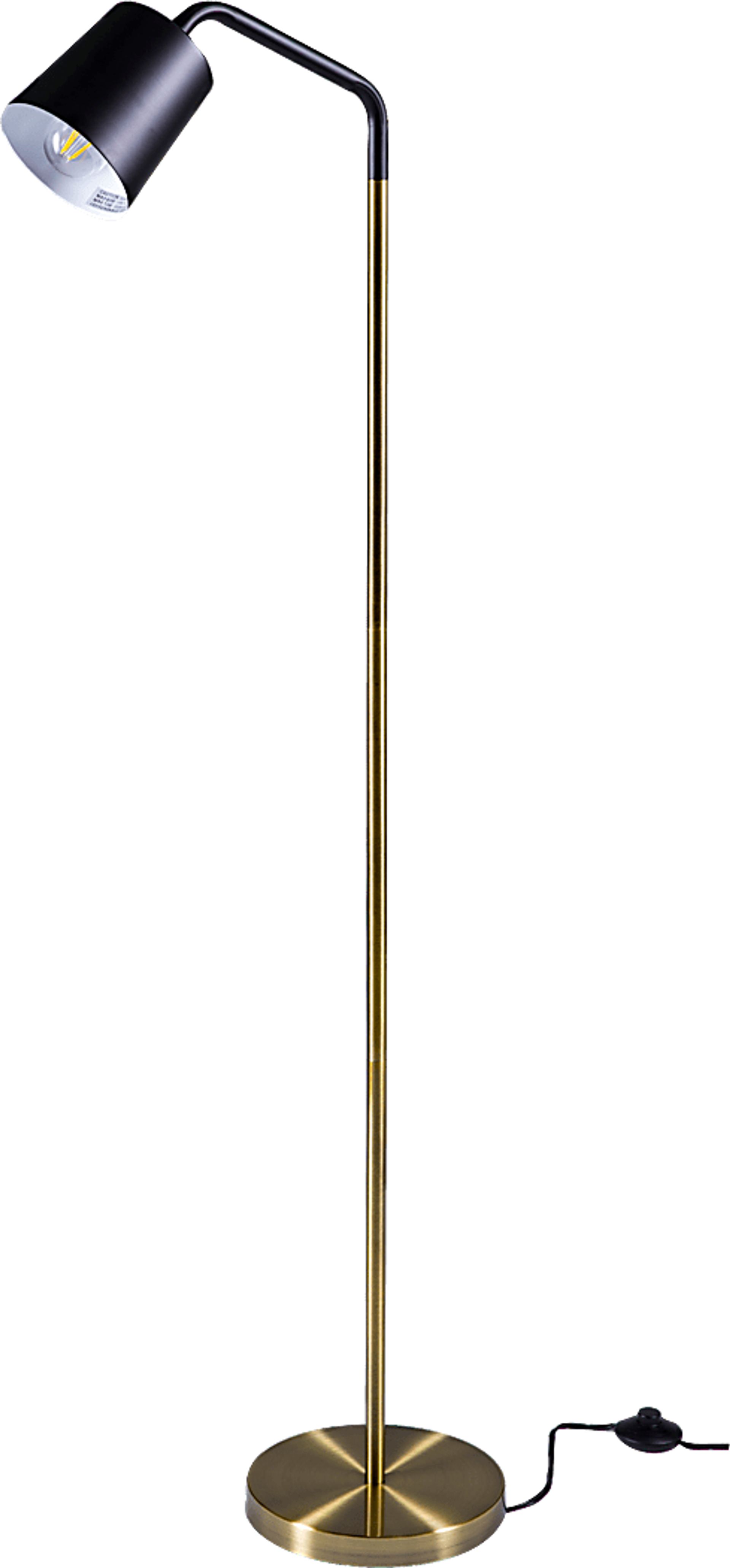 Birwood Black Floor Lamp - Image 1