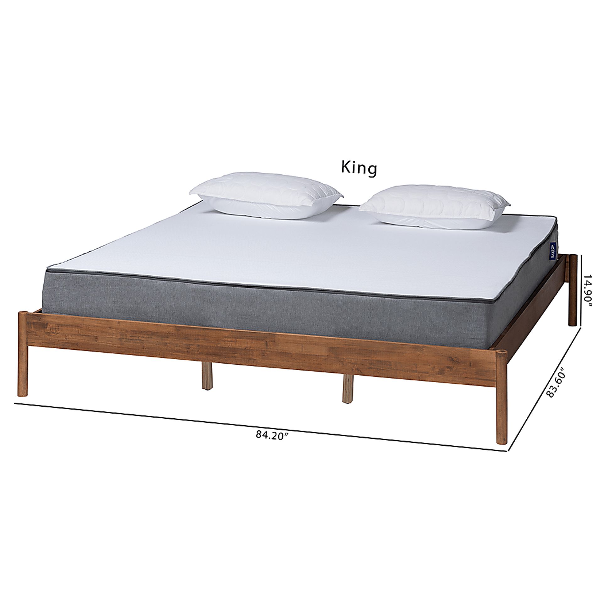Biscaine Brown King Bed - Image 8