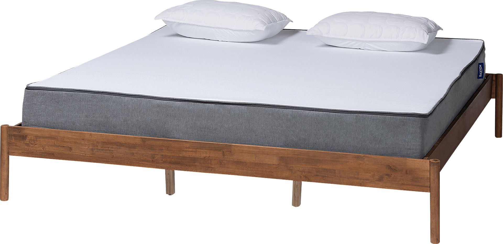 Biscaine Brown King Bed - Image 1