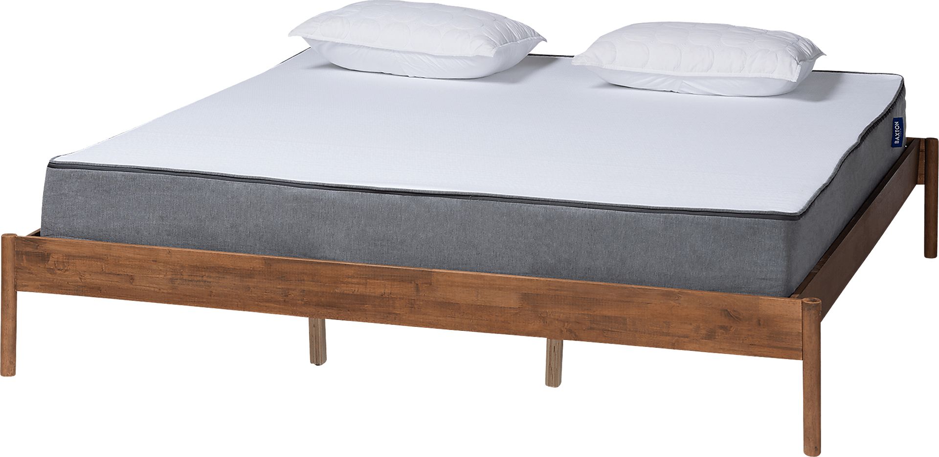 Biscaine Brown Queen Bed - Image 1