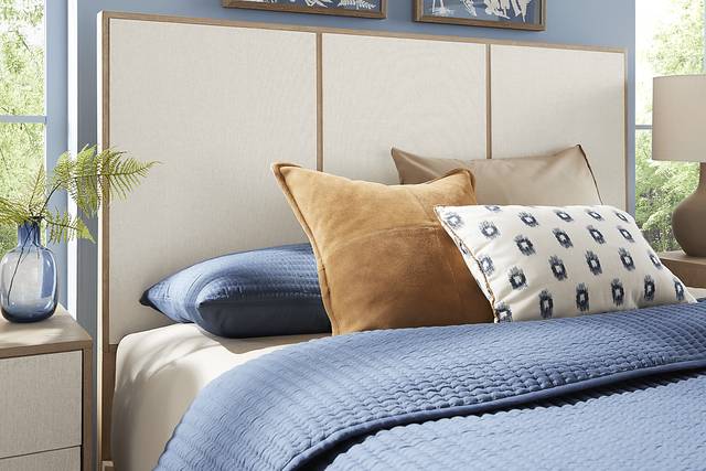 Biscayne Natural 3 Pc King Panel Bed - Thumbnail - Image 4
