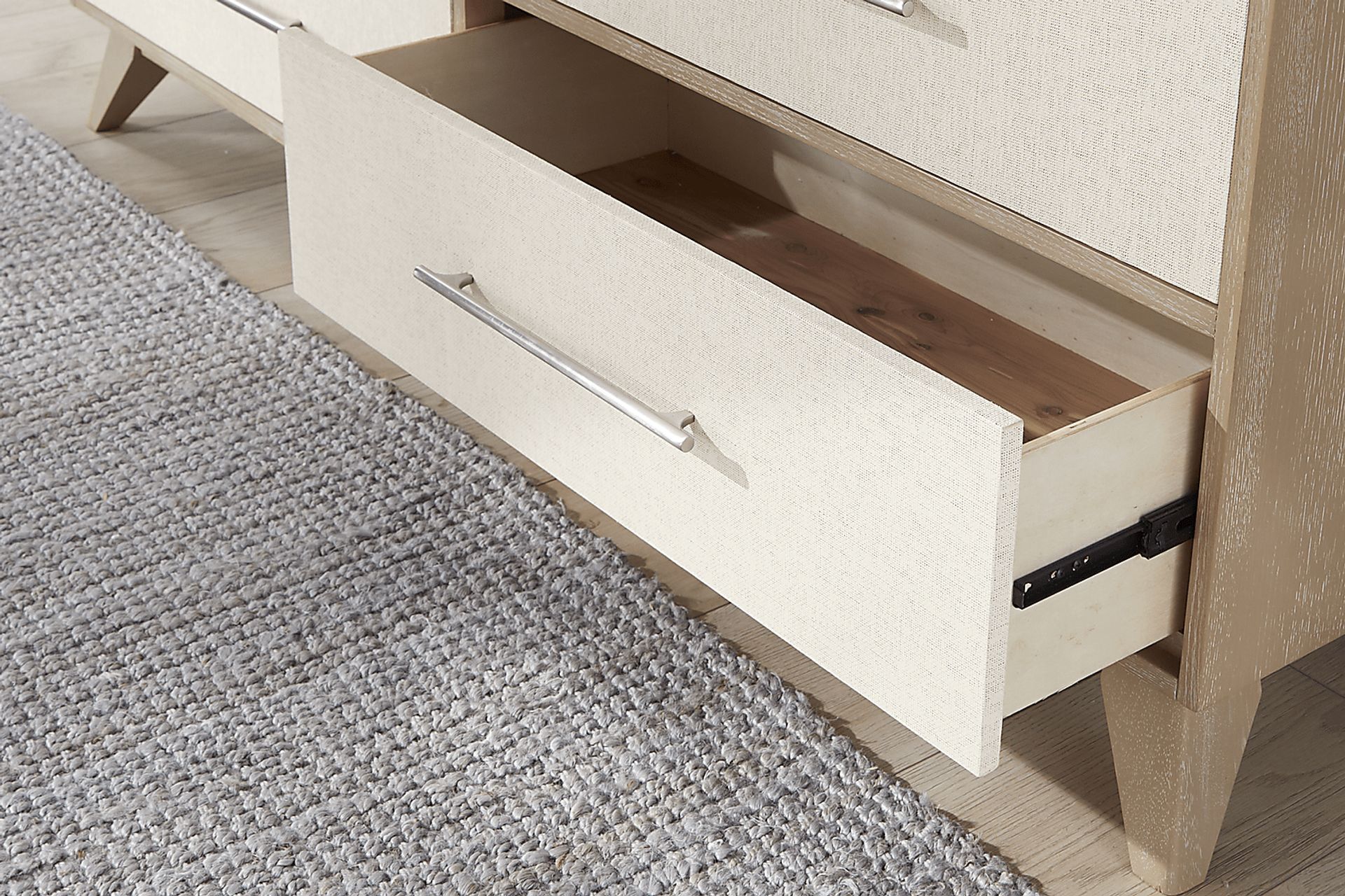 Biscayne Natural 5 Pc Queen Panel Bedroom - Image 8