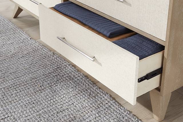 Biscayne Natural 5 Pc King Panel Bedroom - Thumbnail - Image 9