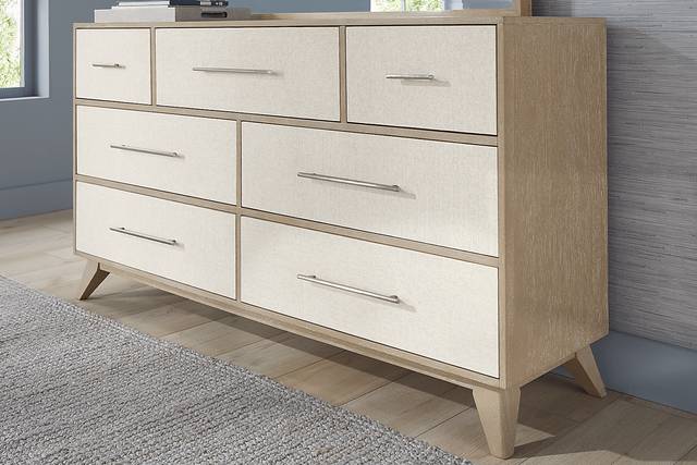 Biscayne Natural 5 Pc King Panel Bedroom - Thumbnail - Image 10