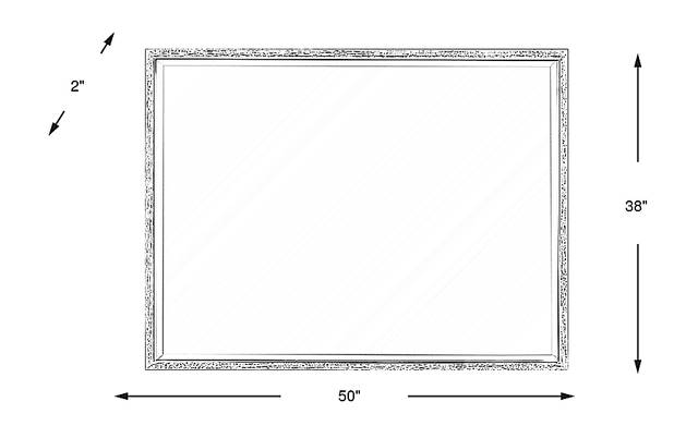 Dimension Image. Please refer to the Dimension Tab on this page for dimension details.