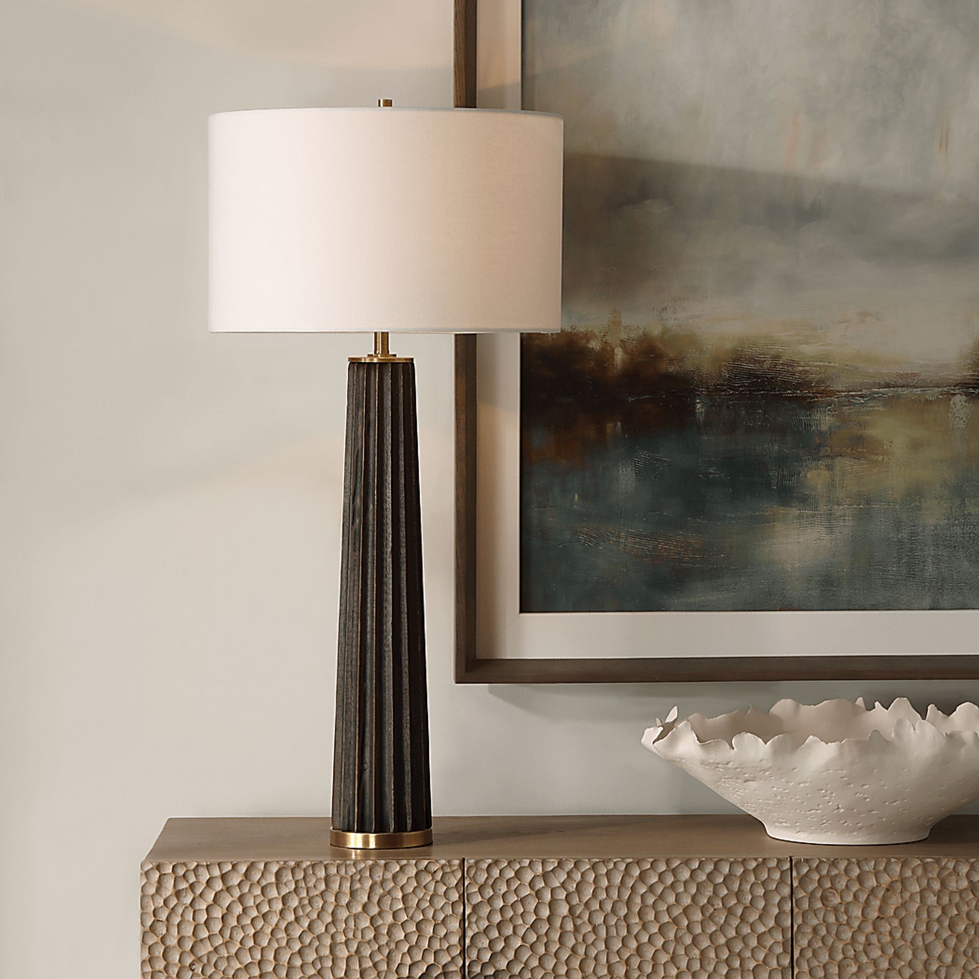 Bishop Oaks Brown Lamp - Image 2