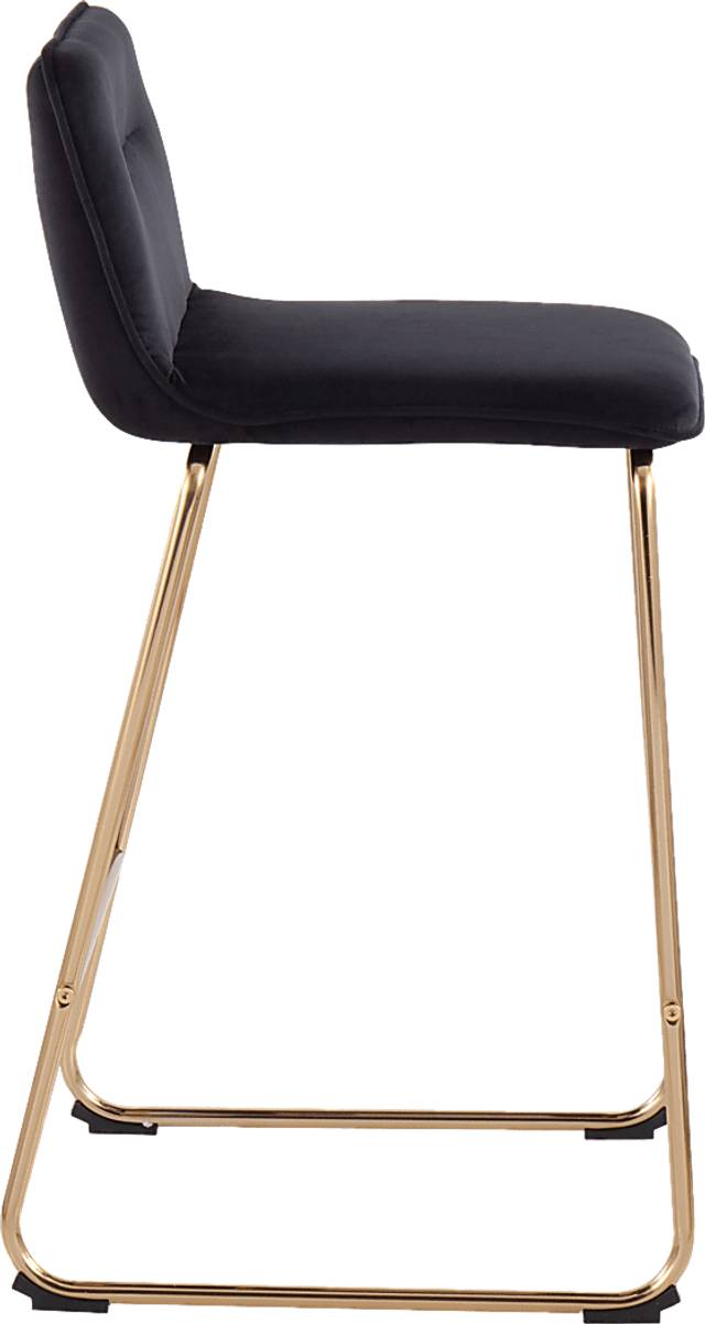 Bishopwood I Black Counter Height Stool, Set of 2 - Thumbnail - Image 3