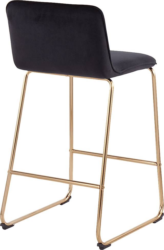 Bishopwood I Black Counter Height Stool, Set of 2 - Thumbnail - Image 4