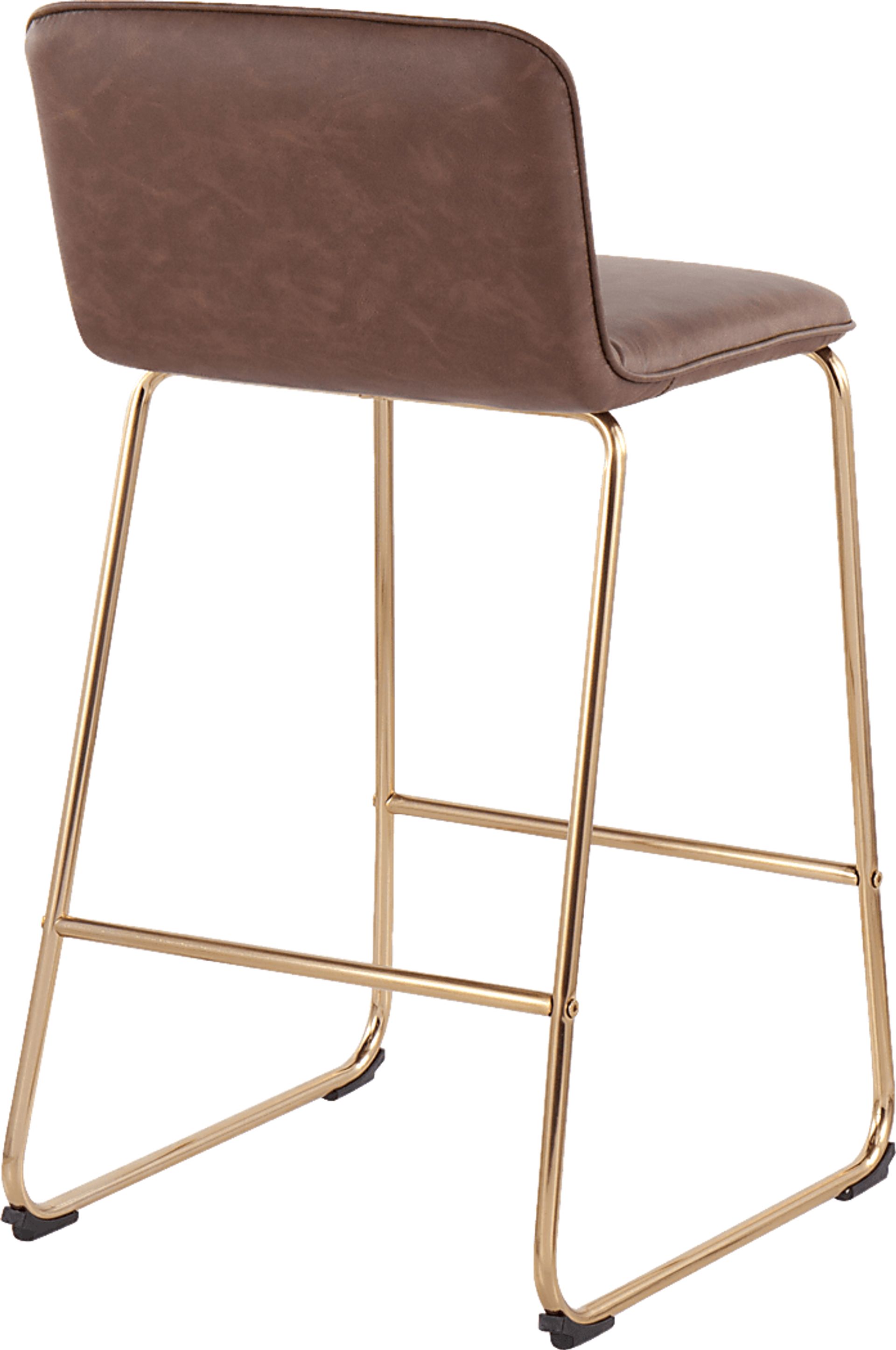 Bishopwood I Espresso Counter Height Stool, Set of 2 - Image 4