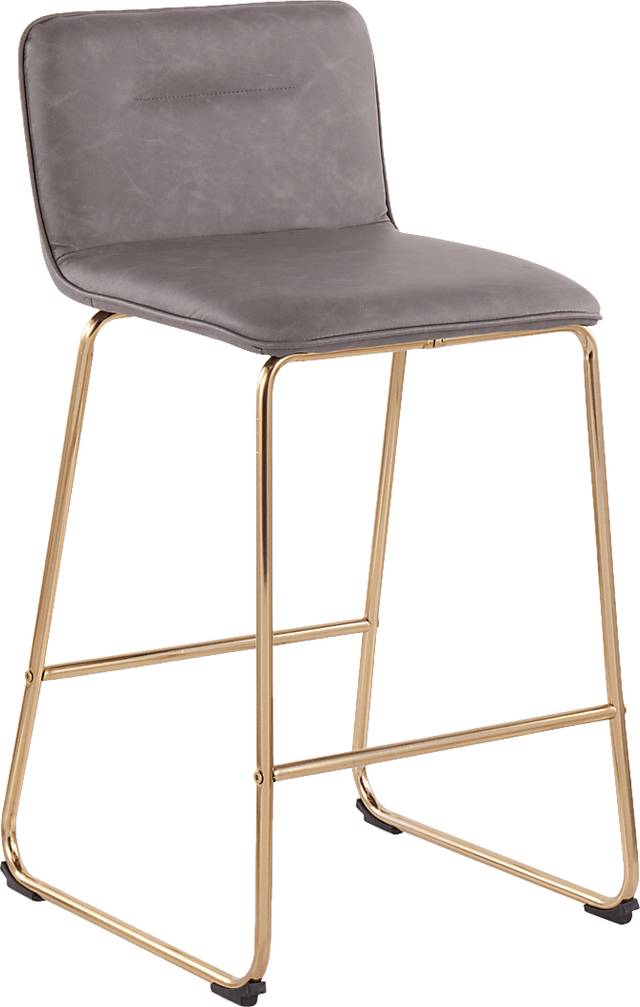 Bishopwood I Gray Counter Height Stool, Set of 2 - Thumbnail - Image 2