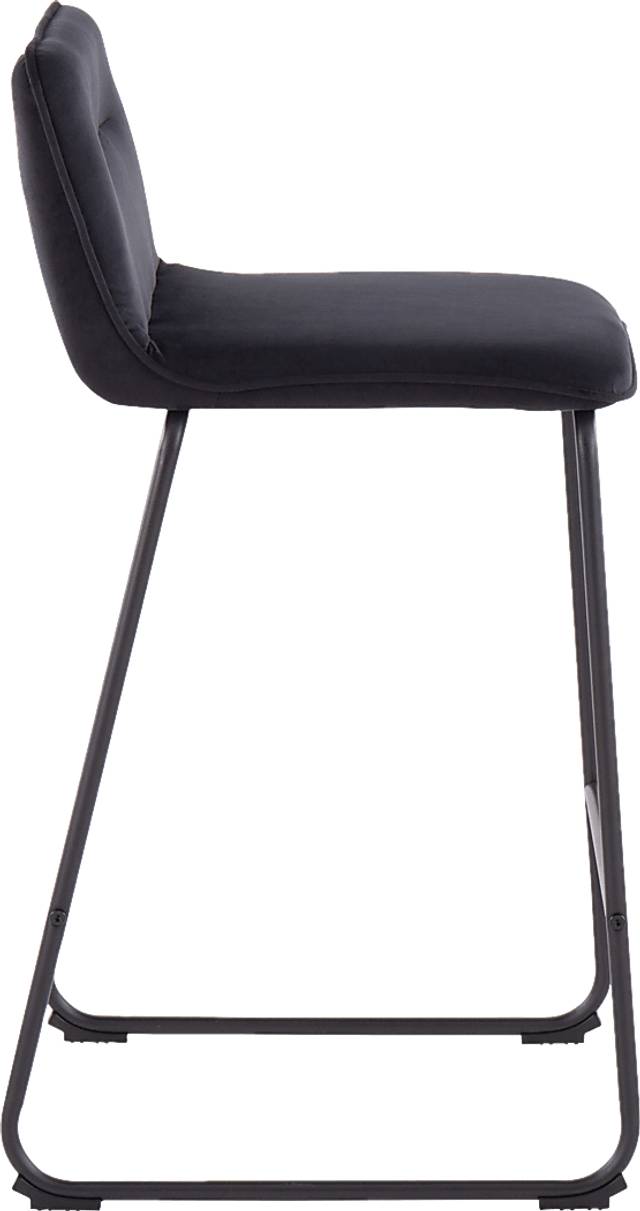 Bishopwood II Black Counter Height Stool, Set of 2 - Thumbnail - Image 3