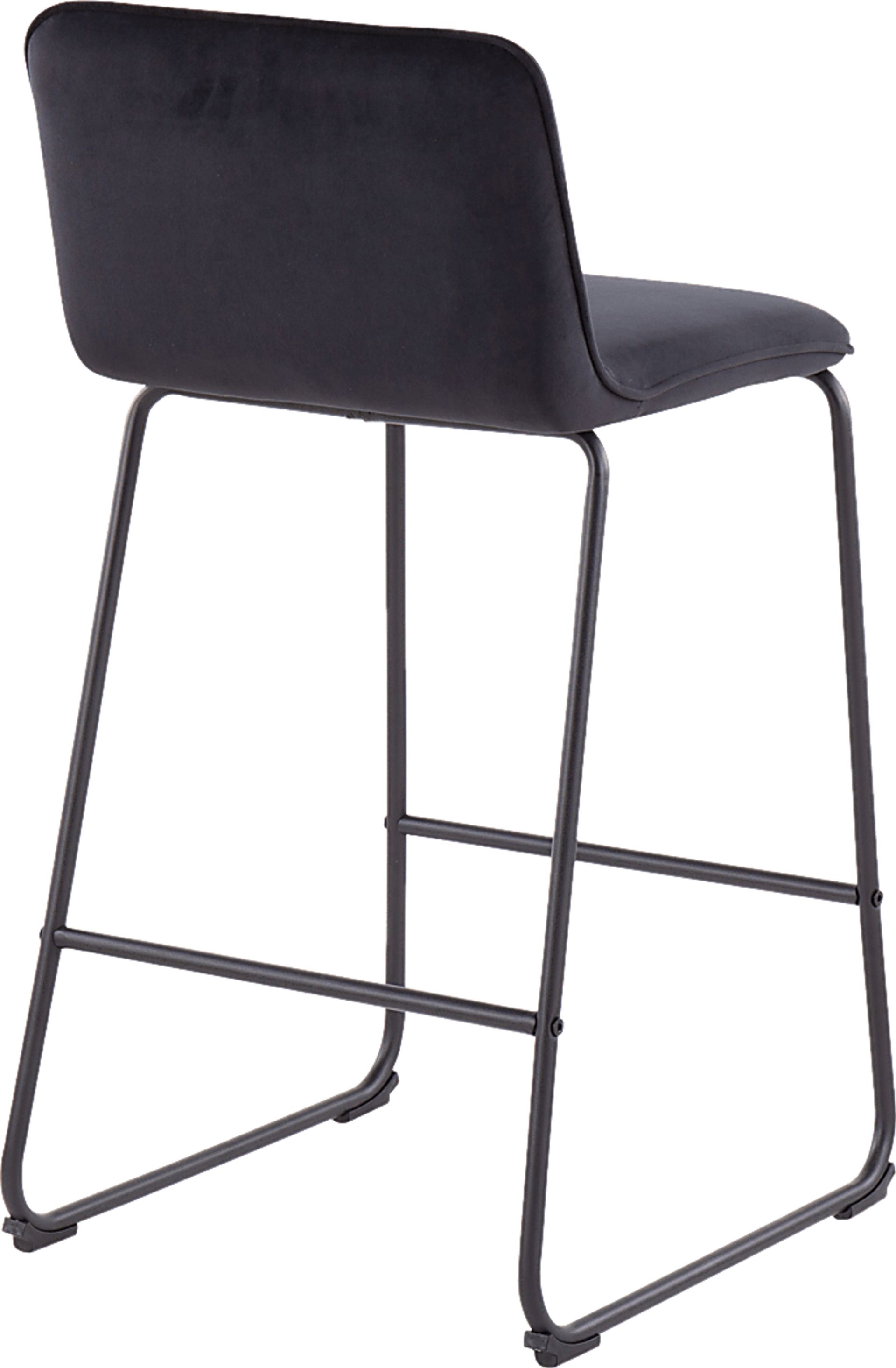 Bishopwood II Black Counter Height Stool, Set of 2 - Image 4