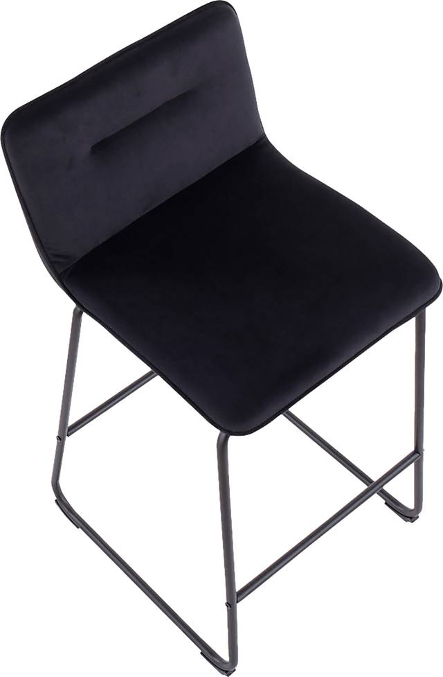 Bishopwood II Black Counter Height Stool, Set of 2 - Thumbnail - Image 7