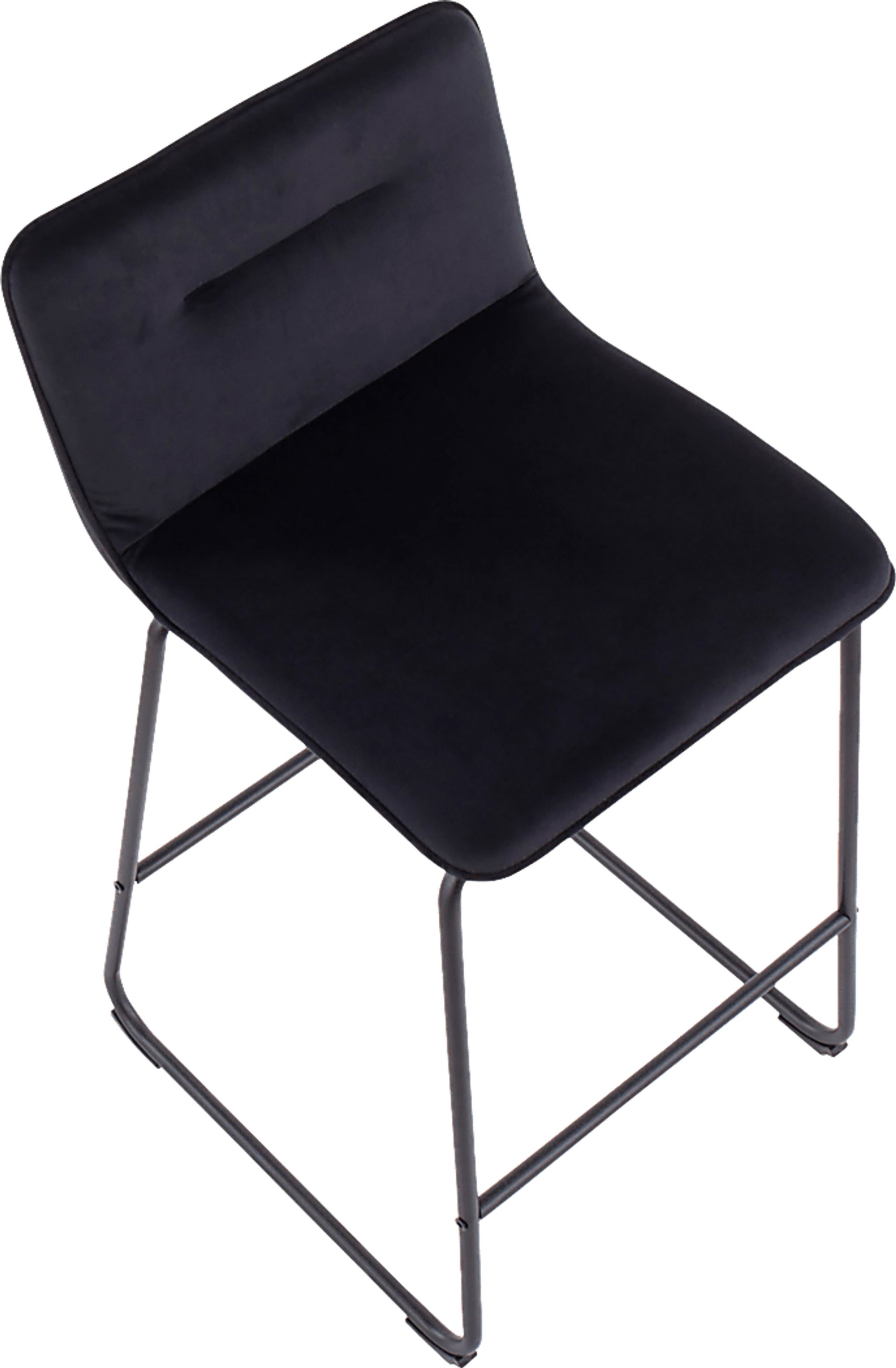 Bishopwood II Black Counter Height Stool, Set of 2 - Image 7