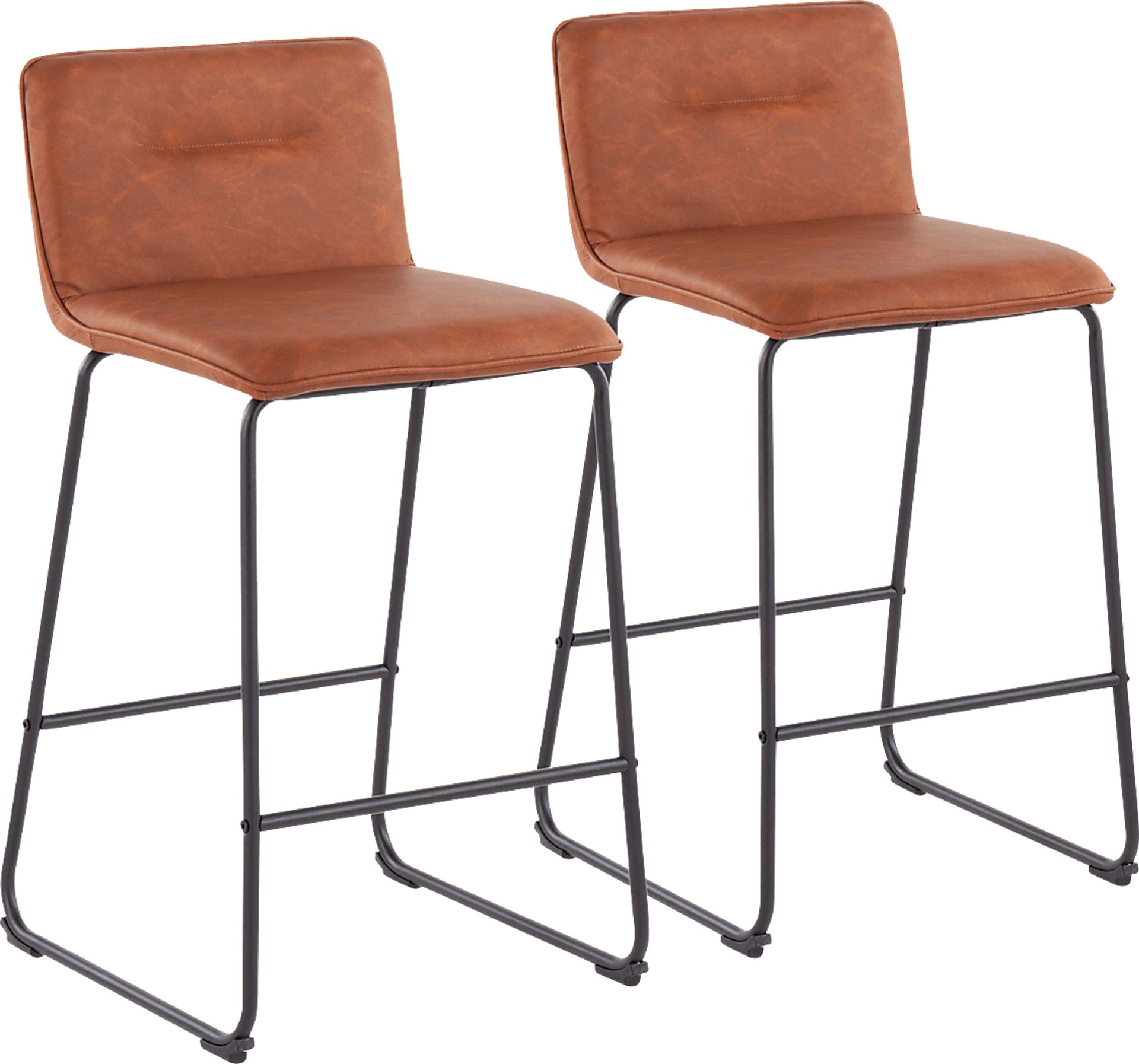 Bishopwood II Camel Counter Height Stool, Set of 2 - Image 1