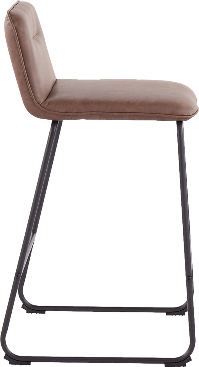 Bishopwood II Espresso Counter Height Stool, Set of 2
