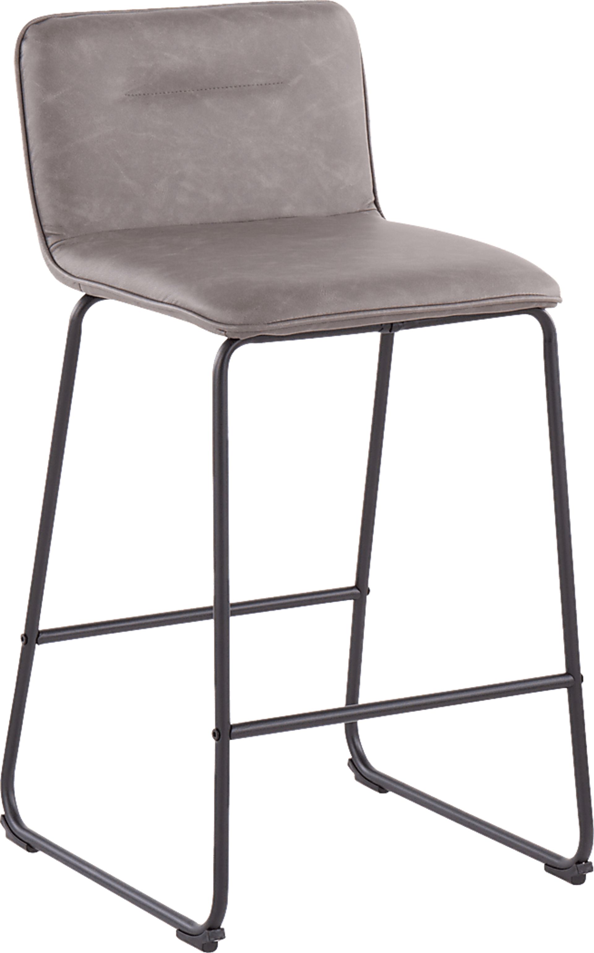 Bishopwood II Gray Counter Height Stool, Set of 2 - Image 2