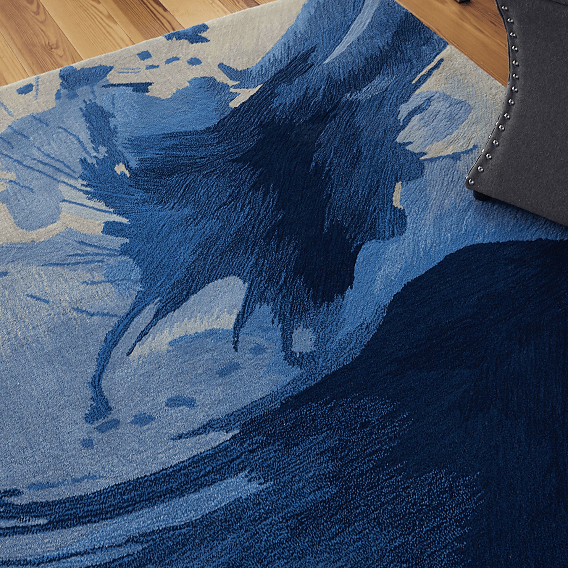 Bismarck Blue 5'25" x 7'75" Rug - Image 4