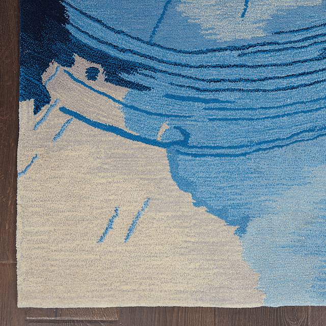 Bismarck Blue 8'5" x 11'5" Rug - Thumbnail - Image 5