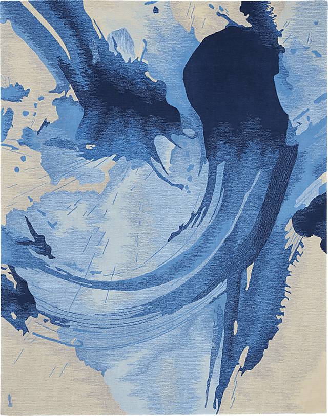 Bismarck Blue 8'5" x 11'5" Rug - Thumbnail - Image 1