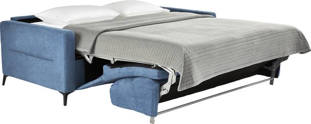 Bisou Blue Sleeper Sofa - Thumbnail - Image 2